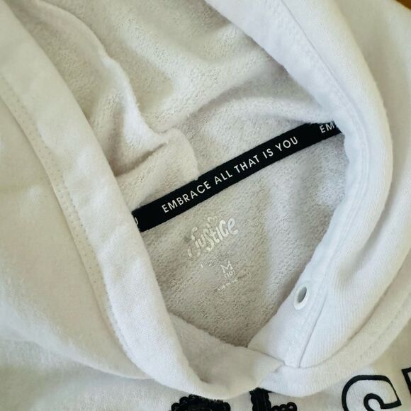 Justice Old Navy Active Sleevless Hoodie Sweatshirt Bundle Tee Size L 10/12 - Picture 4 of 5